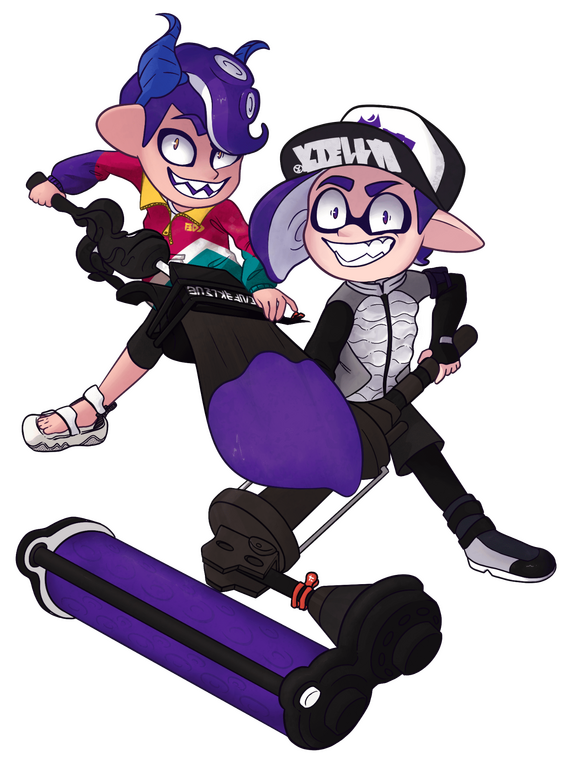 Double fullbody commission (no bg)